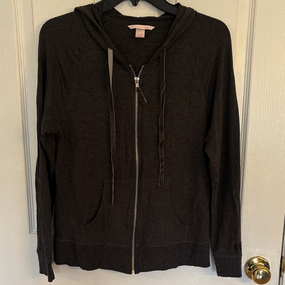 Victoria's Secret Charcoal Gray Hoodie